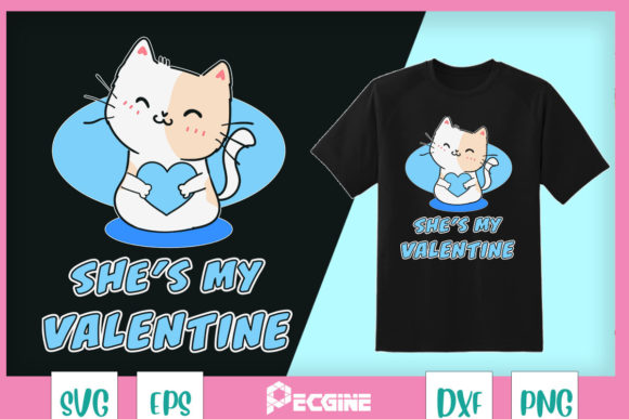 Cat Couple – She’s My Valentine