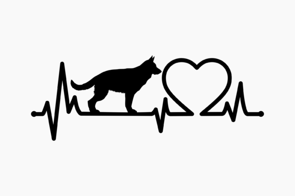 Dog German Shepherd Heartbeat