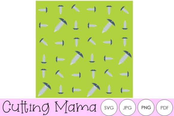 Lime Screw Seamless Pattern