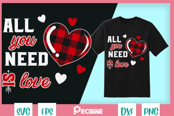 Plaid Heart – All You Need Is Love